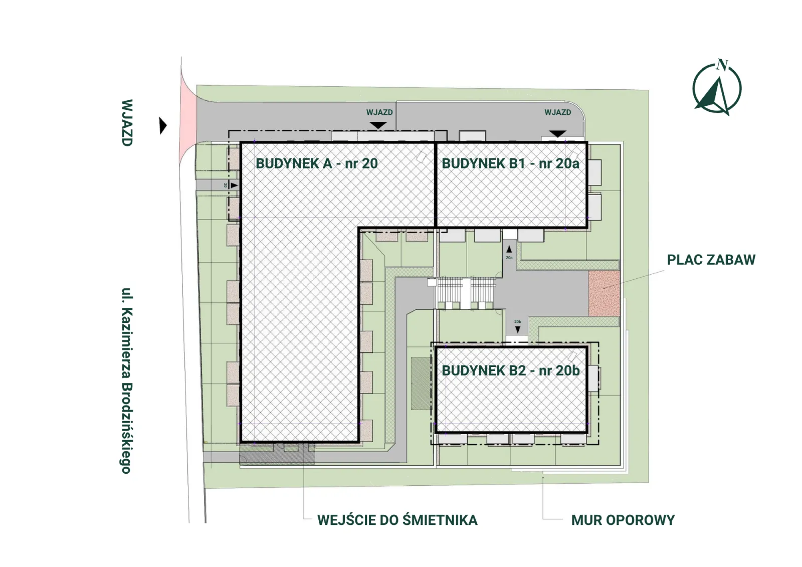 Plan osiedla