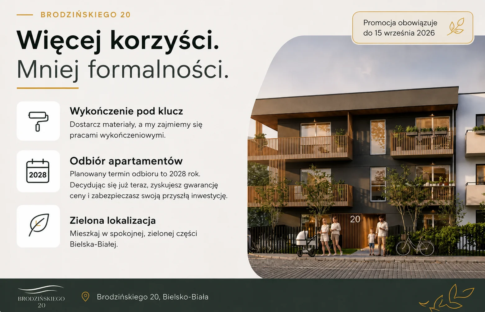 Brodzińskiego 20 — inwestycja w Bielsku-Białej